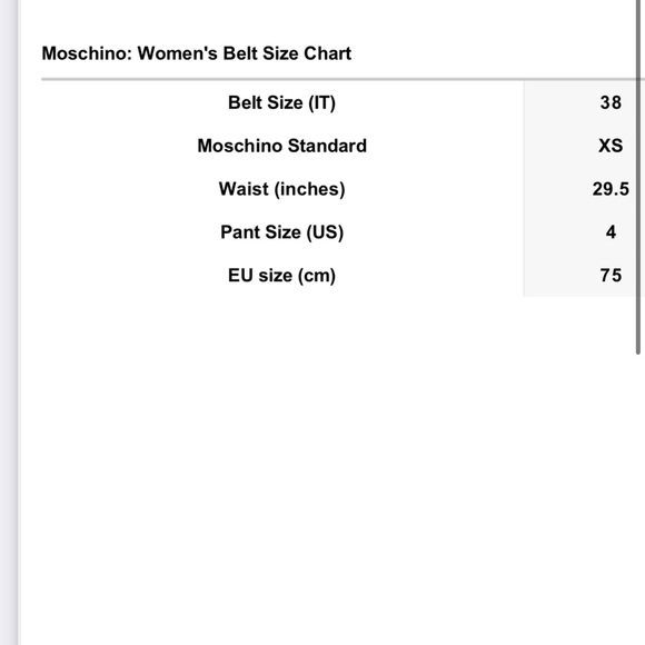 Moschino Logo Buckle Croc-Embossed Leather Belt Size 38 XS 2/4 - Picture 9 of 9